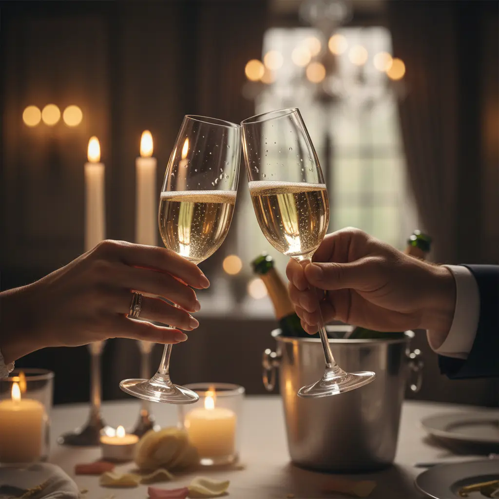 Champagne toast